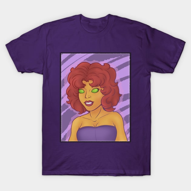 Starfire Short hair T-Shirt by Kame630